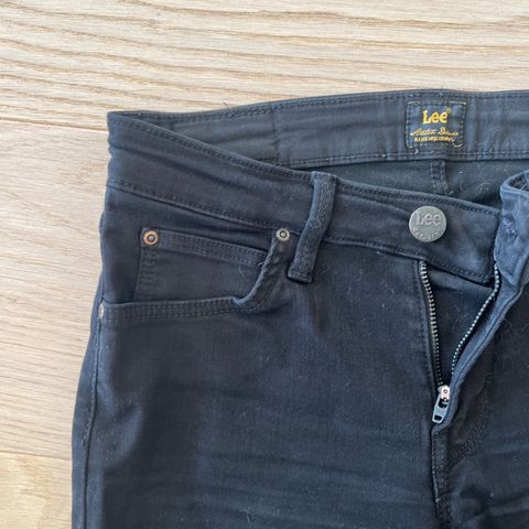 Lee Jeans Scarlett, 26/33, sort