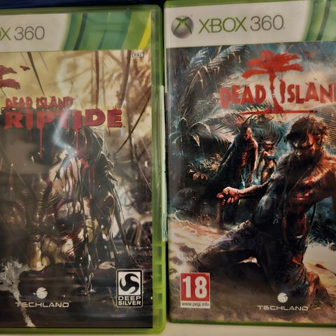 Xbox 360 dead Island 1 og 2