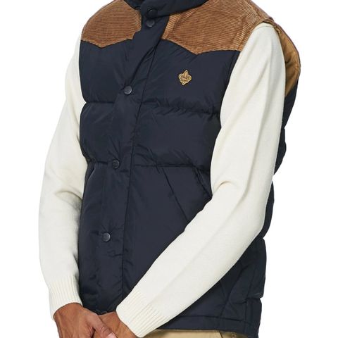 Morris Holborn Down Vest Navy