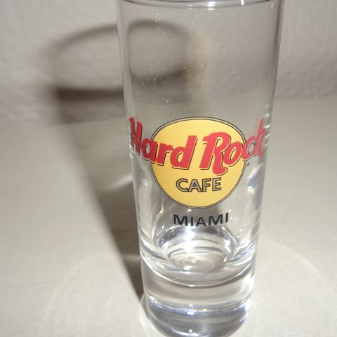 Shotglass fra Hard Rock Cafe Miami