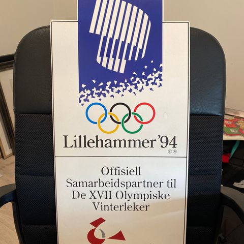 OL på Lillehammer 1994 plakat