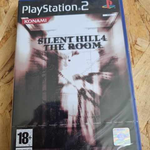 Uåpnet PS2 Silent Hill 4 The Room fortsatt forseglet