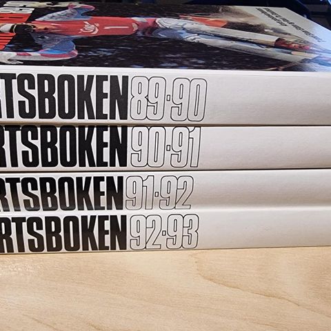 Sportsboken 89-90, 90-91, 91-92, 92-93