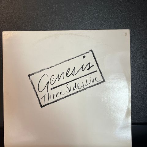 Genesis - Three Sides Live (2 x LP, skandinavisk)