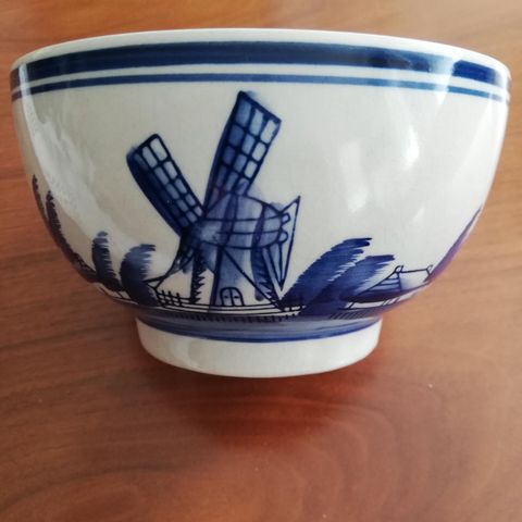 Hollansk Delft bowl.