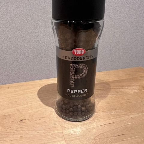 Krydder (hel pepper)