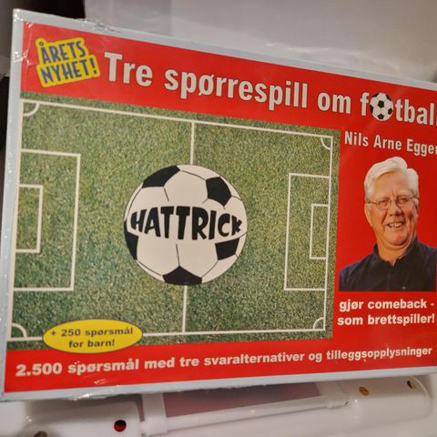 Tre spørrespill om fotball