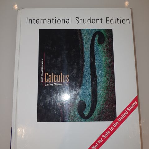 Calculus. Early Transcendentials. 5 edition, Stewart (med CD)
