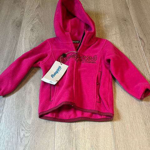 Bergans fleece jakke str 80