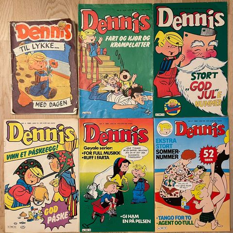 Dennis tegneserie (1978-1984)