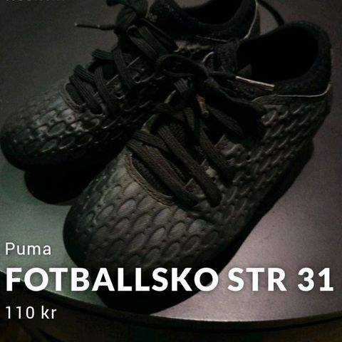 Fotballsko str 31 Puma