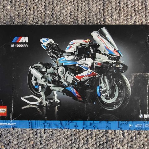 Lego 42130, 1920pcs Teknisk Motorsykkel Moc M1000rr