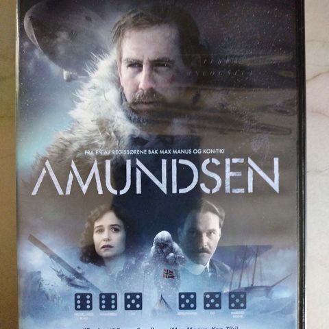 Dvd. Amundsen (Roald Amundsen). Drama/Adventure. Norsk film.