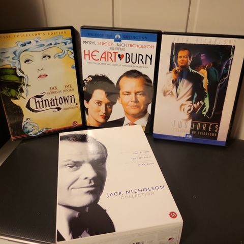 Jack Nicholson collection,  med 3 filmer