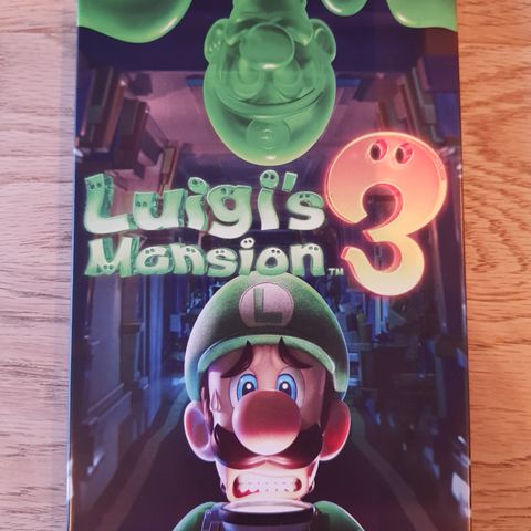 Luigi's Mansion 3 - Steelbook uten spill - nedsatt pris!