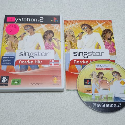 Singstar Norske Hits | Playstation 2 (PS2)