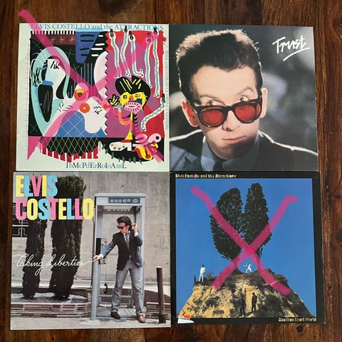 Elvis Costello - LP plater