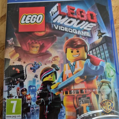 Uåpnet PS4 Lego The Movie Videogame fortsatt forseglet