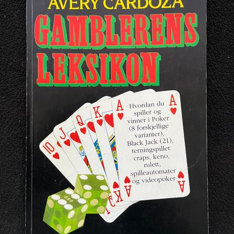 Gamblerens leksikon - Avery Cardoza