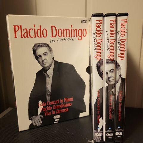 Placido Domingo in concert - samleboks