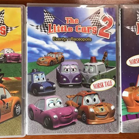 The Little Cars #1, #2 & #3 DVDer