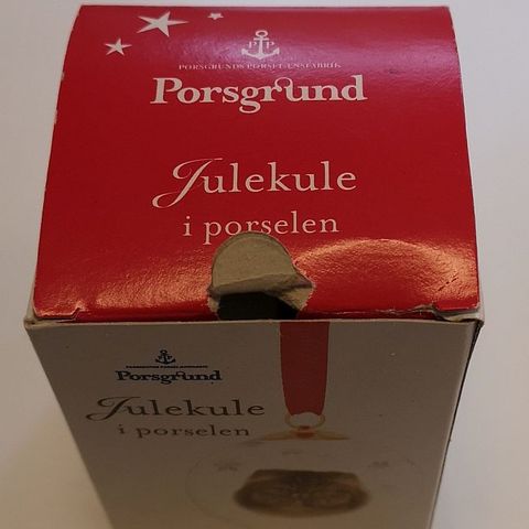 Porsgrund- Royal Canin- julekule