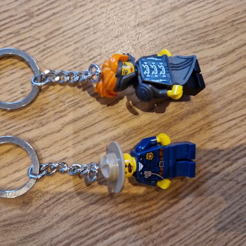 Lego nøkkelringer