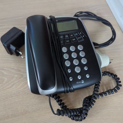 Doro 514C fasttelefon med nummervisning