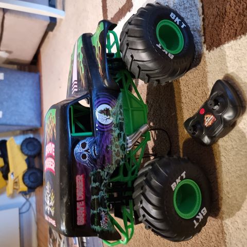 Grave Digger -Monster Jam stor fjernstyrt bil