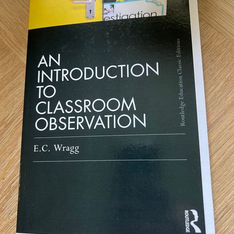 An Introduction to Classroom Observation