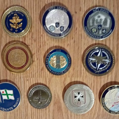 Hederstegn/Medaljer/Coins