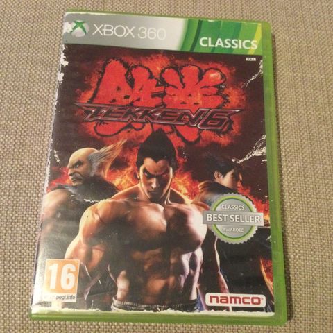 TEKKEN 6 , CLSSICS ,  XBOX 360 , XBOX ONE , XBOX SERIE X