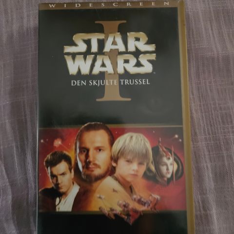 Star Wars I - Den skjulte trussel - VHS
