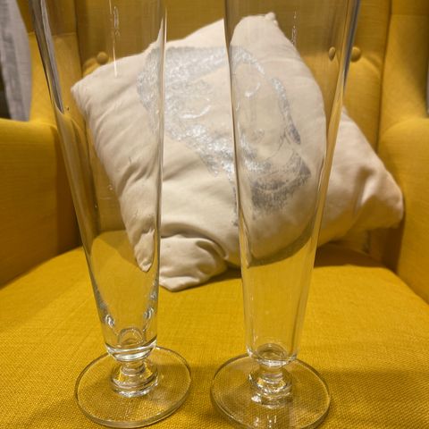 2 Pjolter glass selges samlet for 200 kr