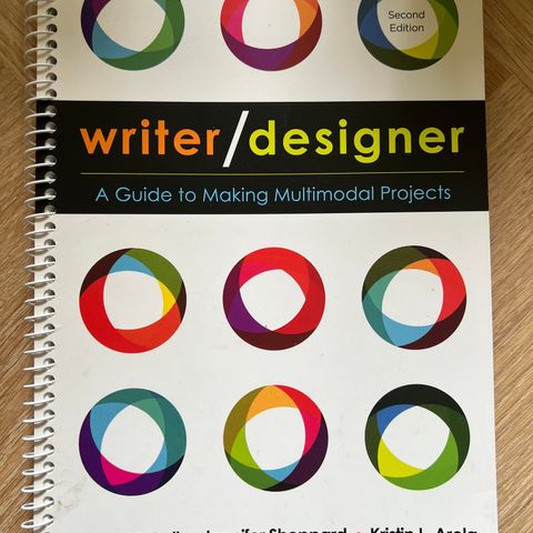 Writer/designer - A Guide to Making Multimodal Projects