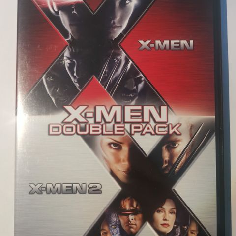 X-Men / X-Men 2 (DVD, norsk tekst)