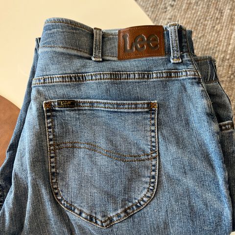 Lee jeans for herre straight tapered herre i 40-30.