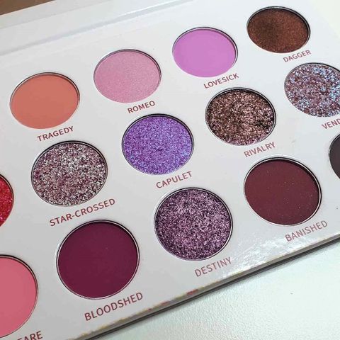 Bella Beauté Bar Star-Crossed Lovers palette