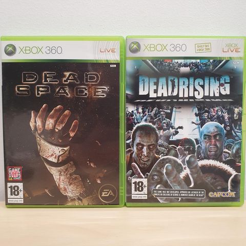 Dead Space + Dead Rising til Xbox 360