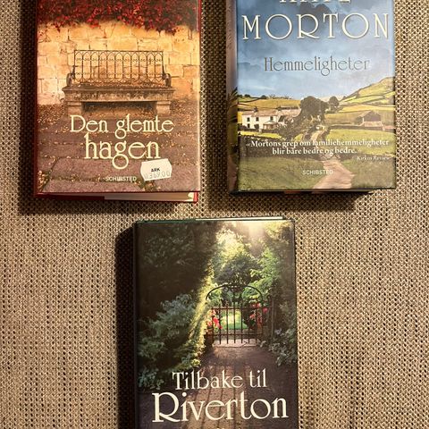 3 meget fine og bra romaner av KATE MORTON