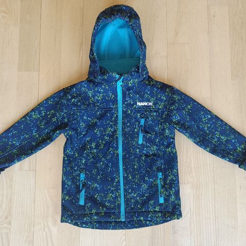 Nanok skalljakke softshell str. 4/104