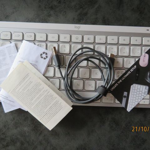 Tastatur Logitech MX Keys Mini No/Da/Swe/