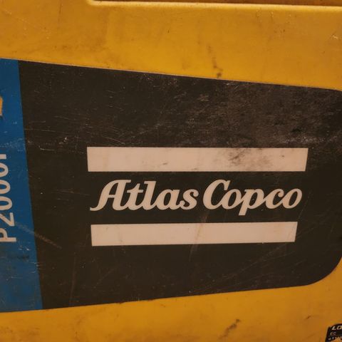 Atlas copco P2000i aggregat