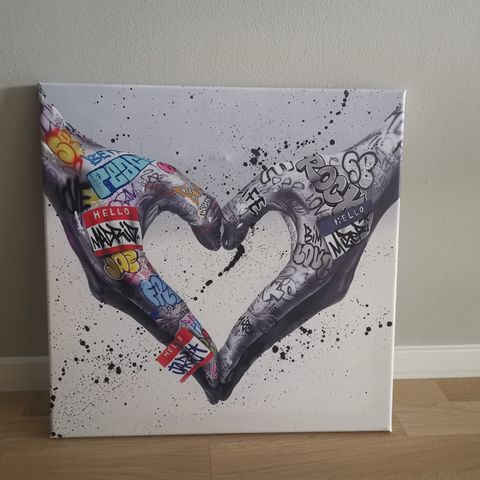 Veggbilde canvas Together Forever 50x50 cm