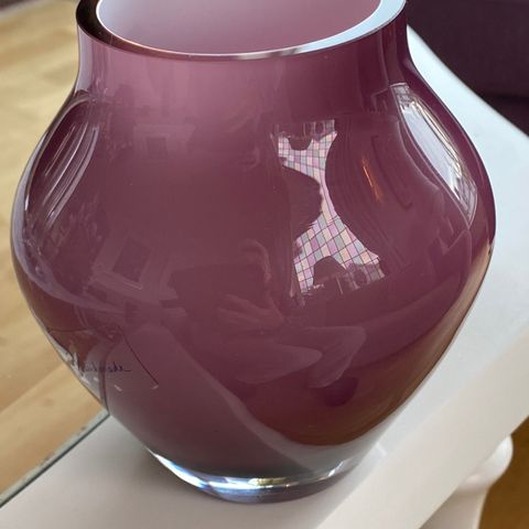 Villeroy & Boch, nydelig håndlaget vase.