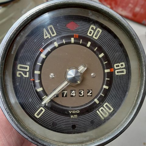 VW T2 speedometer