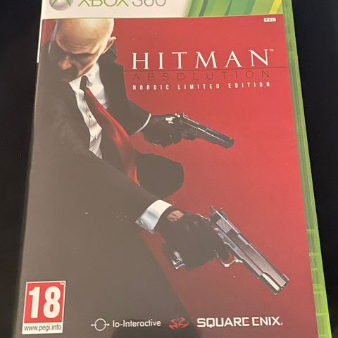 Komplett Hitman absolution Xbox 360 (Som ny)