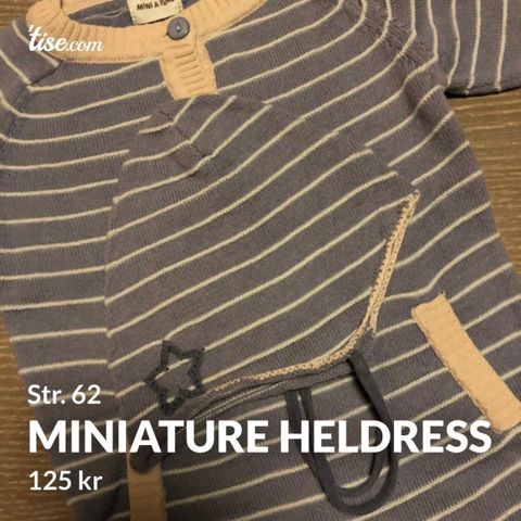 Miniature heldress