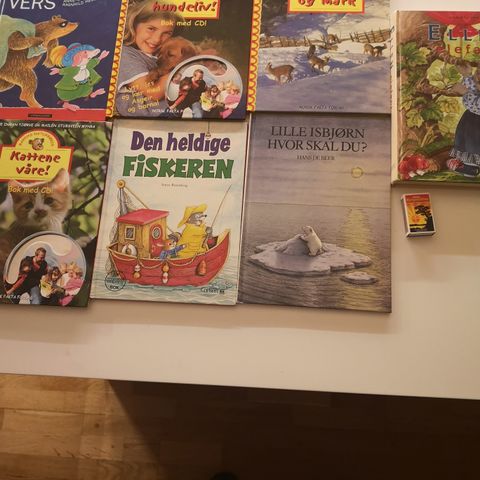 7 store og flotte barnebøker selges samlet