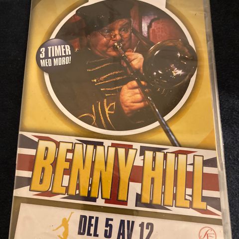 Benny Hill Del 5 Av 12 Ny I Plast (DVD)